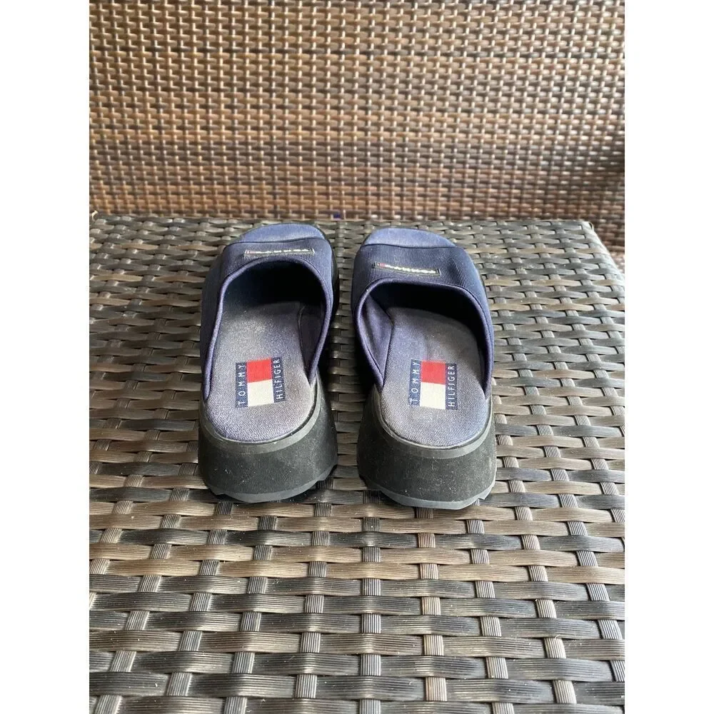 Tommy Hilfiger Y2K, vintage platform sandals